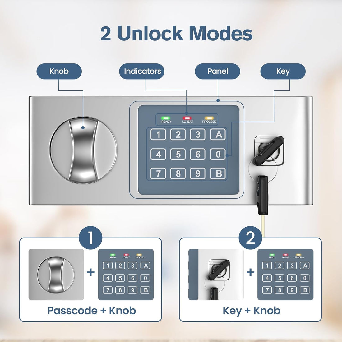0.6 Cu Ft Digital Security Safe –